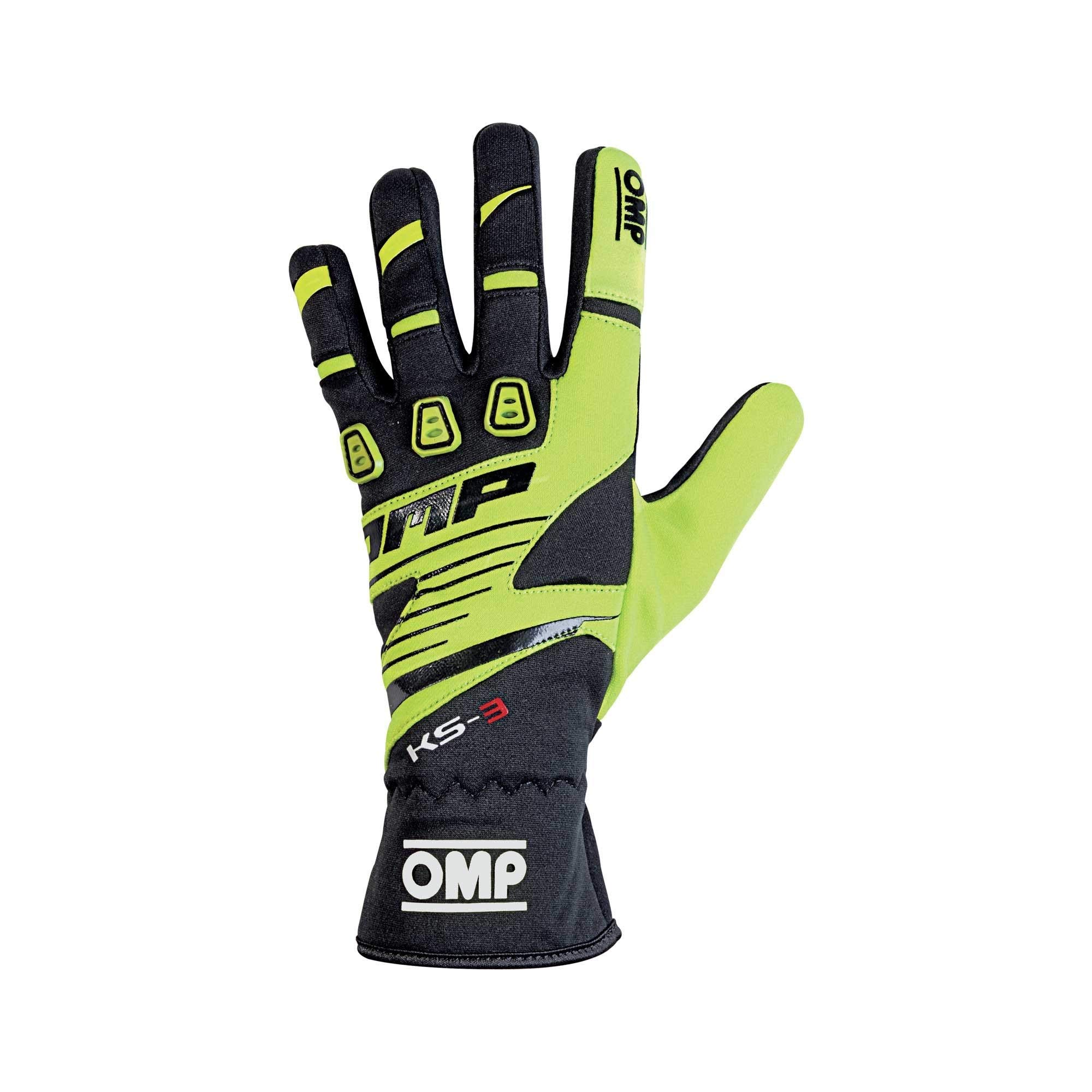 OMP カートシューズ KS-3－Fluo Yellow/Black OMP KS-XR Kart Shoe in stock @ Competition Motorsport 844